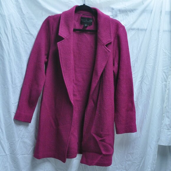 Rachel Zoe Jackets & Blazers - Rachel Zoe M Fushia  Wool Coat